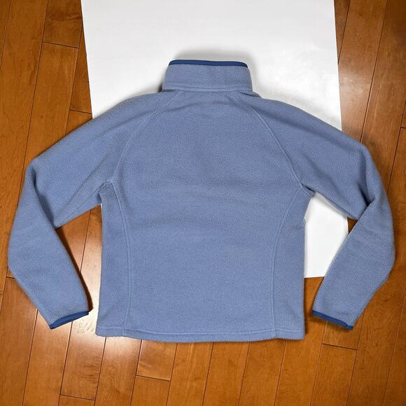 Patagonia Classic Womens Synchilla Marsupial 1/4 Zip Pullover Fleece Small Blue - Picture 8 of 16